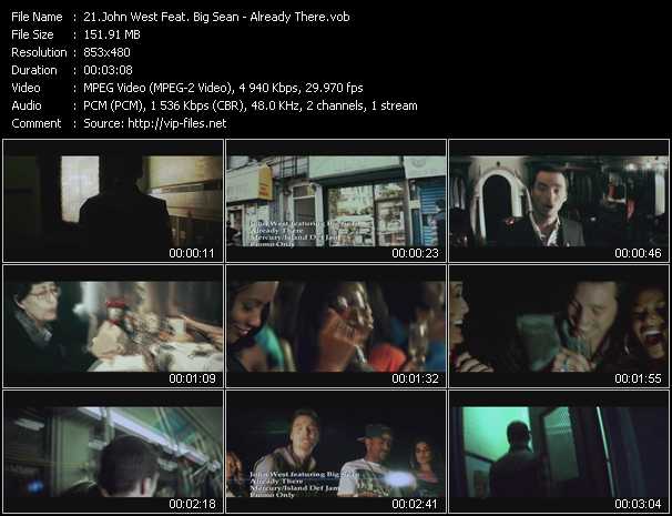 John West Feat. Big Sean video ”Already There” from dvd ”Urban Video May 2012”