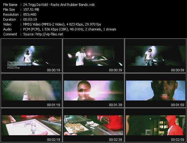 Trigg Da Kidd video ”Racks And Rubber Bands” from dvd ”Urban Video May 2012”