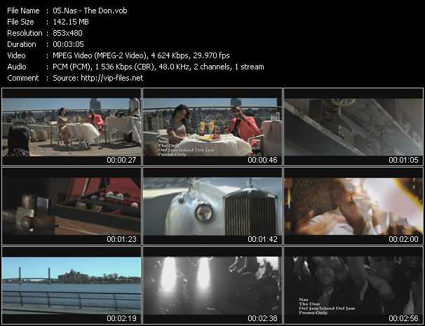 Nas video ”The Don” from dvd ”Urban Video June 2012”