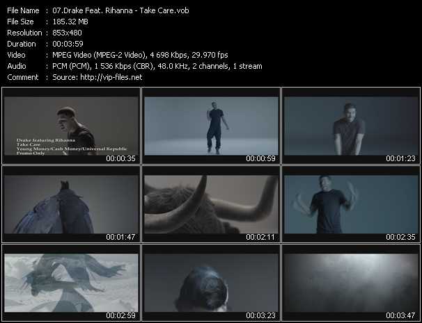 Drake Feat. Rihanna video ”Take Care” from dvd ”Urban Video June 2012”