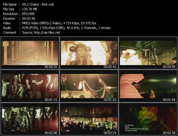 2 Chainz video ”Riot” from dvd ”Urban Video June 2012”