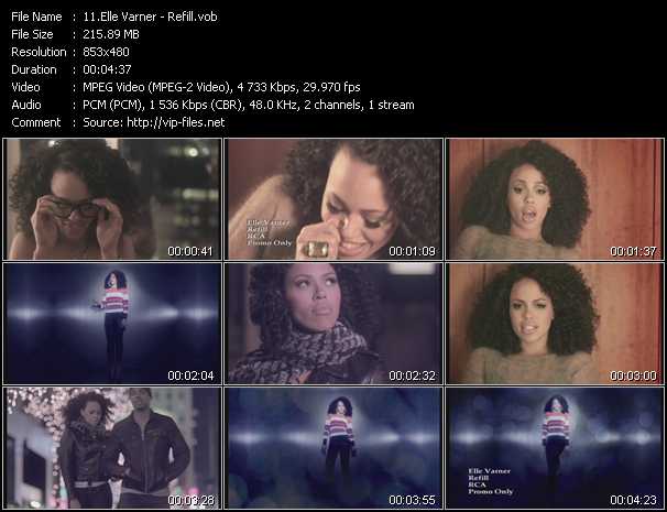 Elle Varner video ”Refill” from dvd ”Urban Video June 2012”