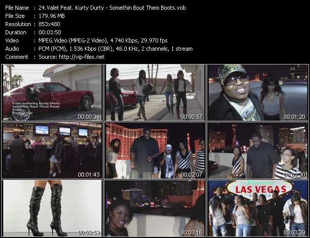 Valet Feat. Kurty Durty video ”Somethin Bout Them Boots” from dvd ”Urban Video June 2012”