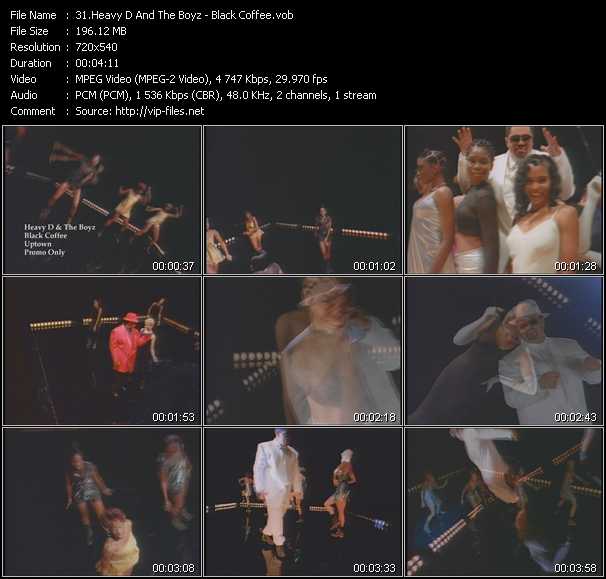 Heavy D And The Boyz video ”Black Coffee” from dvd ”Urban Video June 2012”