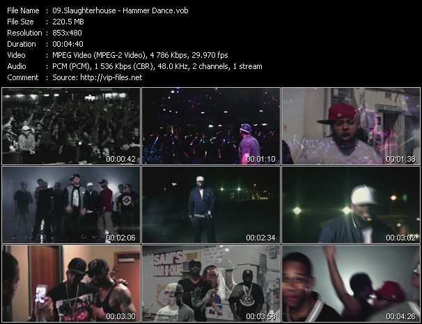 Slaughterhouse video ”Hammer Dance” from dvd ”Urban Video July 2012”