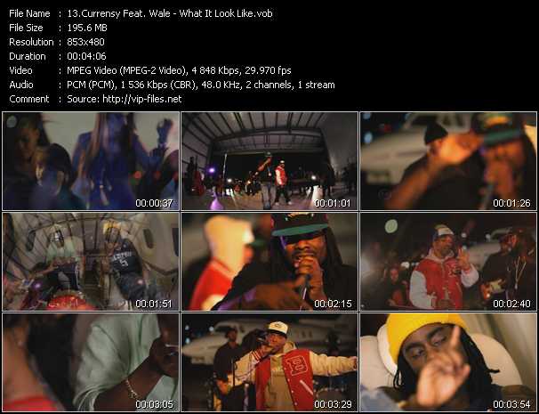 Currensy Feat. Wale video ”What It Look Like” from dvd ”Urban Video July 2012”