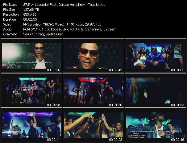 Ray Lavender Feat. Jordan Humphrey video ”Tequila” from dvd ”Urban Video July 2012”