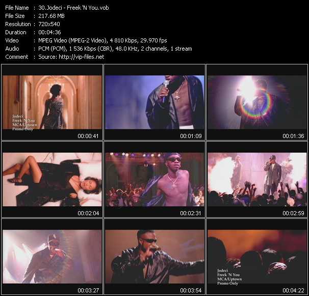 Jodeci video ”Freek 'N You” from dvd ”Urban Video July 2012”