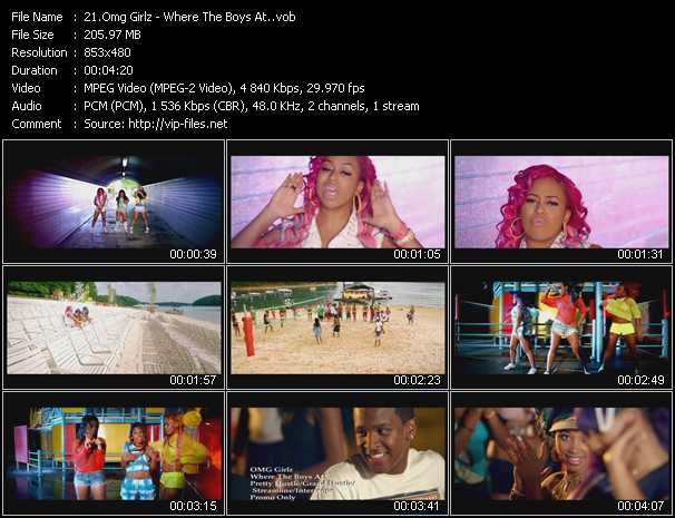 Omg Girlz video ”Where The Boys At?” from dvd ”Urban Video September 2012”