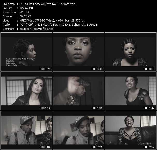 LaJune Feat. Willy Wesley video ”Fibrillate” from dvd ”Urban Video September 2012”