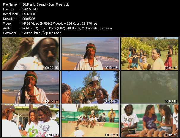 Ras Lil' Dread video ”Born Free” from dvd ”Urban Video September 2012”