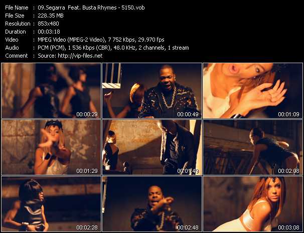 Segarra Feat. Busta Rhymes video ”5150” from dvd ”Vip-Express Videos June 2012 Vol.3”