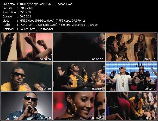 Trey Songz Feat. T.I. video ”2 Reasons” from dvd ”Vip-Express Videos June 2012 Vol.3”