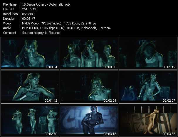 Dawn Richard video ”Automatic” from dvd ”Vip-Express Videos July 2012 Vol.1”