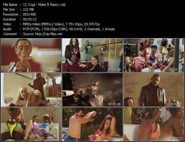 Tyga video ”Make It Nasty” from dvd ”Vip-Express Videos August 2012 Vol.3”