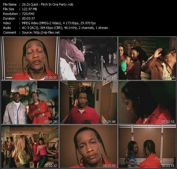 Dj Quik video ”Pitch In Ona Party” from dvd ”ETV Network Vital Dance 9033 June 2000”