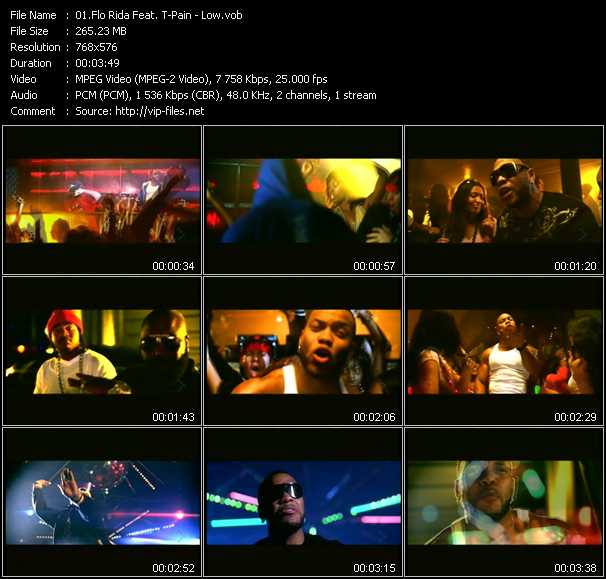 Flo Rida Feat. T-Pain video ”Low” from dvd ”MixMash Urban March 2008”