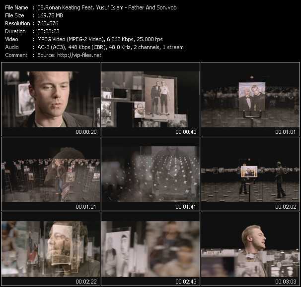 Ronan Keating Feat. Yusuf Islam video ”Father And Son” from dvd ”Now That's What I Call Music! 2006 The DVD”