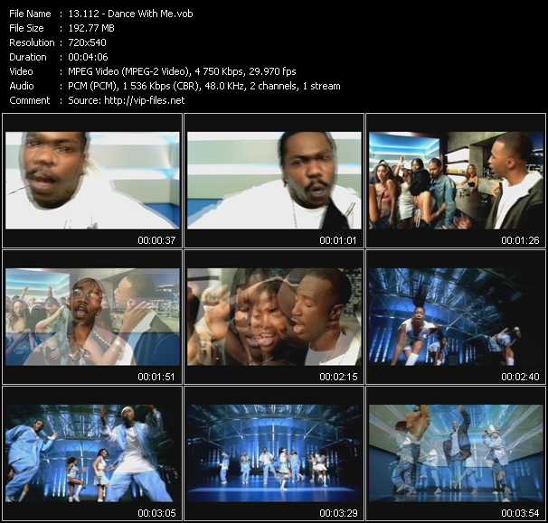 112 video ”Dance With Me” from dvd ”Hot Video Classics Best Of 2001 Vol.2”