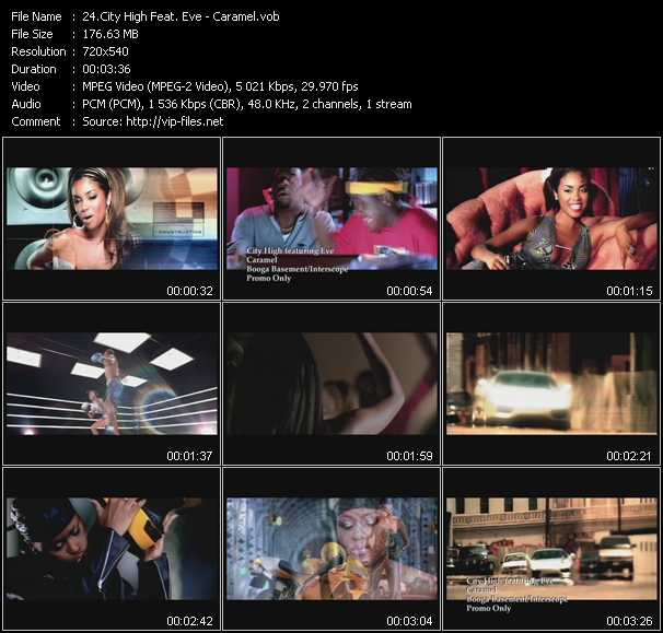 City High Feat. Eve video ”Caramel” from dvd ”Hot Video Classics Best Of 2001 Vol.3”