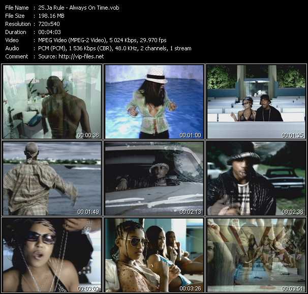 Ja Rule video ”Always On Time” from dvd ”Hot Video Classics Best Of 2001 Vol.3”