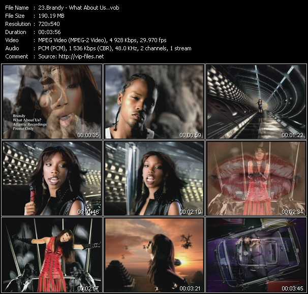 Brandy video ”What About Us?” from dvd ”Hot Video Classics Best Of 2002 Vol.2”