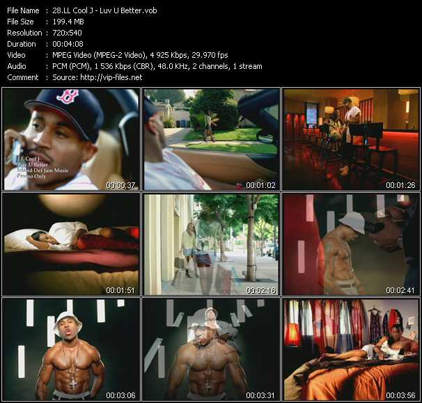 LL Cool J video ”Luv U Better” from dvd ”Hot Video Classics Best Of 2002 Vol.2”