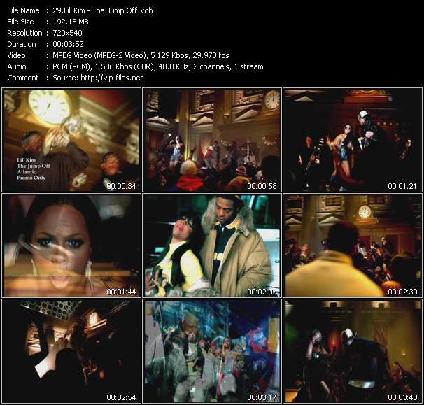 Lil' Kim Feat. Mr. Cheeks video ”The Jump Off” from dvd ”Hot Video Classics Best Of 2003 Vol.2”