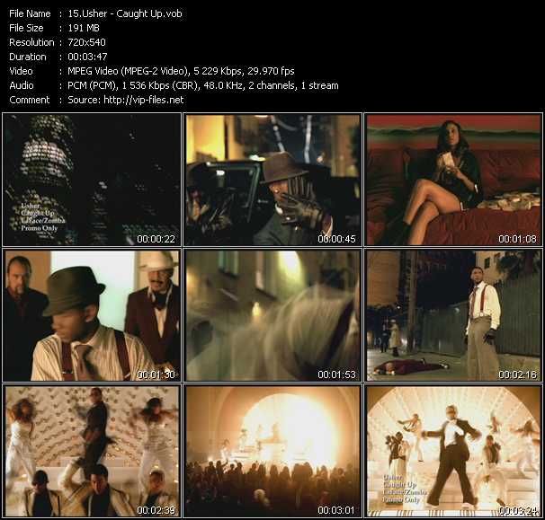 Usher video ”Caught Up” from dvd ”Hot Video Classics Best Of 2005 Vol.2”