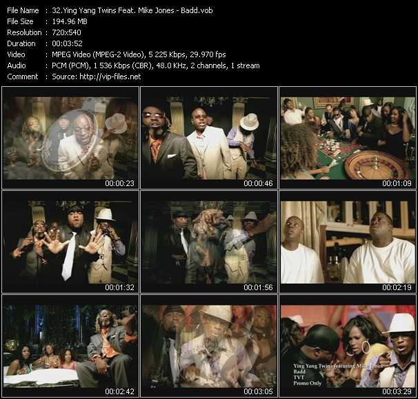 Ying Yang Twins Feat. Mike Jones video ”Badd” from dvd ”Hot Video Classics Best Of 2005 Vol.2”