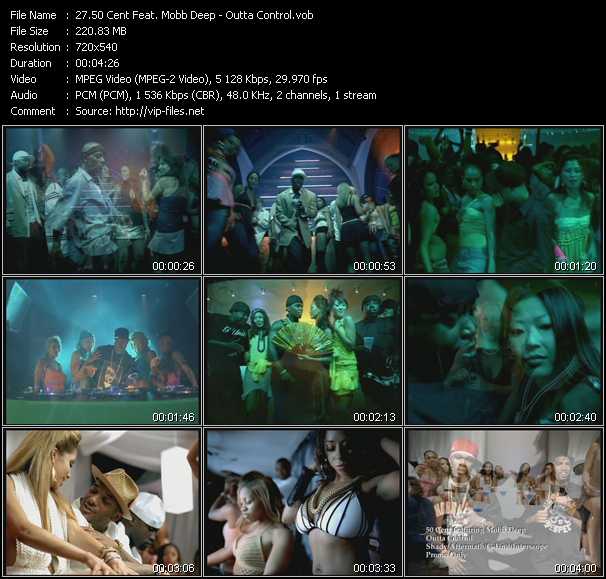 50 Cent Feat. Mobb Deep video ”Outta Control” from dvd ”Hot Video Classics Best Of 2005 Vol.3”