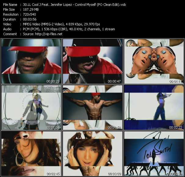 LL Cool J Feat. Jennifer Lopez video ”Control Myself (PO Clean Edit)” from dvd ”Hot Video Classics Best Of 2006 Vol.1”