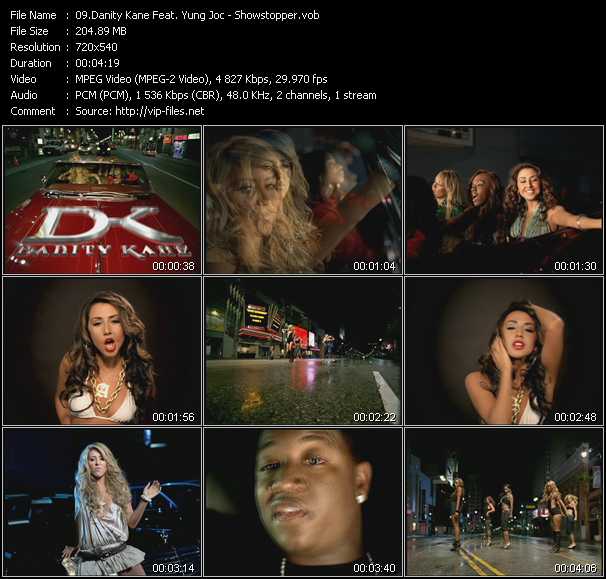 Danity Kane Feat. Yung Joc video ”Showstopper” from dvd ”Hot Video Classics Best Of 2006 Vol.3”