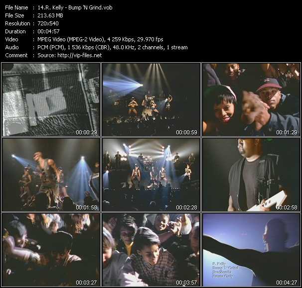 R. Kelly video ”Bump N' Grind” from dvd ”Best Of Love Songs Vol.2”