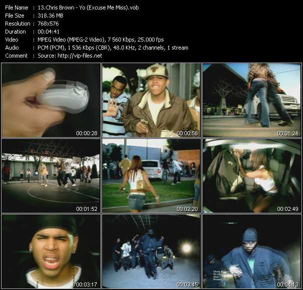 Chris Brown video ”Yo (Excuse Me Miss) - Gimme That” from dvd ”UK Chart Video April 2006”