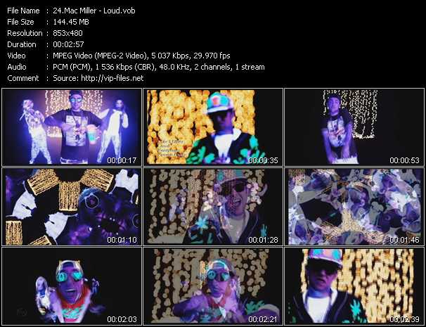 Mac Miller video ”Loud” from dvd ”Hot Video September 2012”