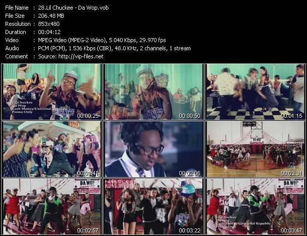 Lil' Chuckee video ”Da Wop” from dvd ”Hot Video September 2012”