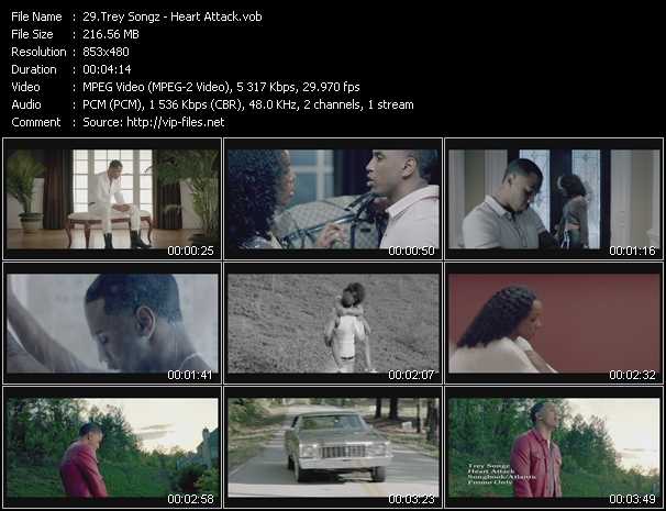 Trey Songz video ”Heart Attack” from dvd ”Hot Video September 2012”