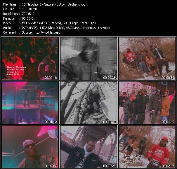 Naughty By Nature video ”Uptown Anthem” from dvd ”Old Skool Vol.6”