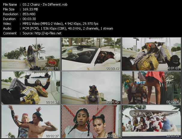 2 Chainz video ”I'm Different” from dvd ”Urban Video February 2013”