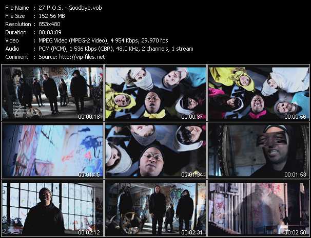 P.O.S. video ”Goodbye” from dvd ”Urban Video February 2013”