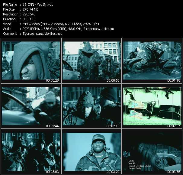 CNN video ”Yes Sir” from dvd ”Urban Video March 2004”