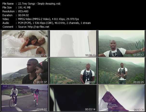 Trey Songz video ”Simply Amazing” from dvd ”Urban Video November 2012”