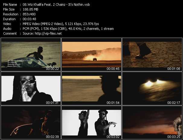 Wiz Khalifa Feat. 2 Chainz video ”It's Nothin” from dvd ”Urban Video December 2012”