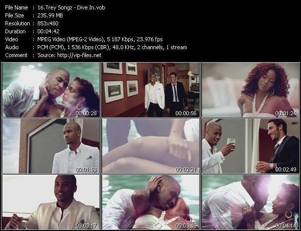 Trey Songz video ”Dive In” from dvd ”Urban Video December 2012”