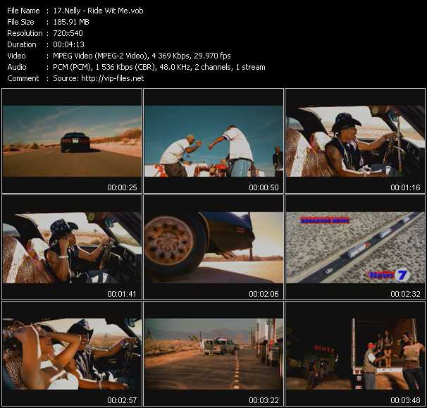 Nelly video ”Ride Wit Me” from dvd ”Screenplay VJ-Pro Classic Vision New Millenium Dance Vol.2 March 2008”