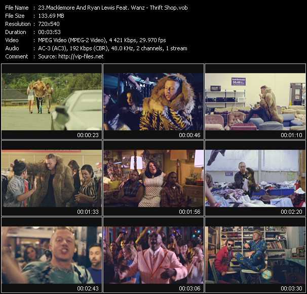 Macklemore And Ryan Lewis Feat. Wanz video ”Thrift Shop” from dvd ”Screenplay VJ-Pro Dance Vision October 2012”